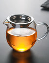 Heat Resisting Clear Glass Tea Pitcher Glass Tea Pot Fair Cup Cha Hai Chinese Kung Fu Tea Set Milk Glass Pitcher Coffee Pot