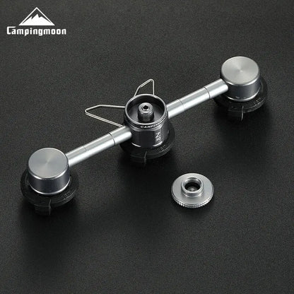 Outdoor Camping 1PCS Alloy Three To One Adapter Z30 Gas Tank Stove Adapter Three Gas Tank Adapter