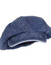 Women Denim Beret Hat Flat Cap Vintage Style Cabbie Hat Classic Newsboy Cap Octagonal Hat for Hiking Travel Driving Trip Outing