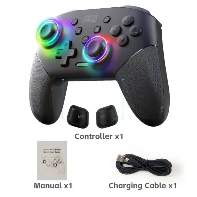 Wireless Pro Controller for Nintendo Switch / Switch Lite / OLED – 1000mAh Battery with Programmable Turbo Function