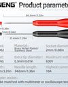 Insulation Piercing Needle 1mm Pin Non Destructive Multimeter Test Probe 10A 600V For 2mm Test Lead