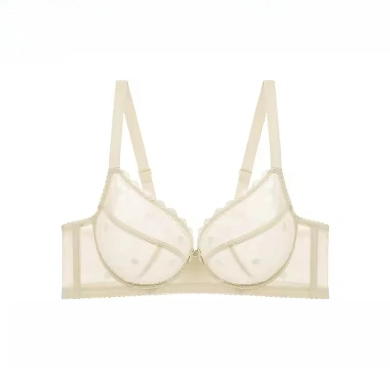 Womens Lace Underwire Minimizer Push Up Bra