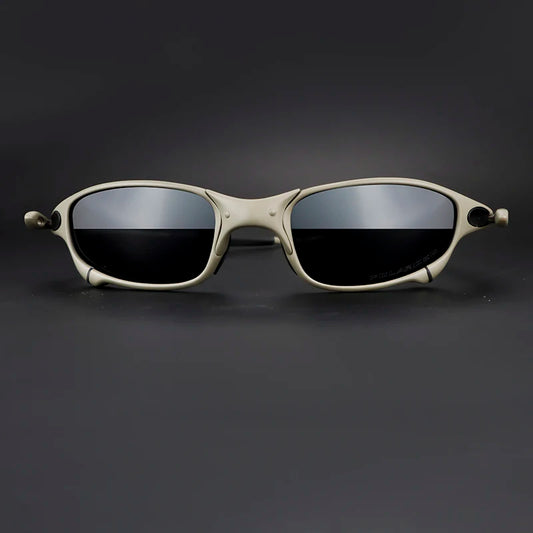 Polarized Metal Cycling Sunglasses UV400 Outdoor Riding Eyewear