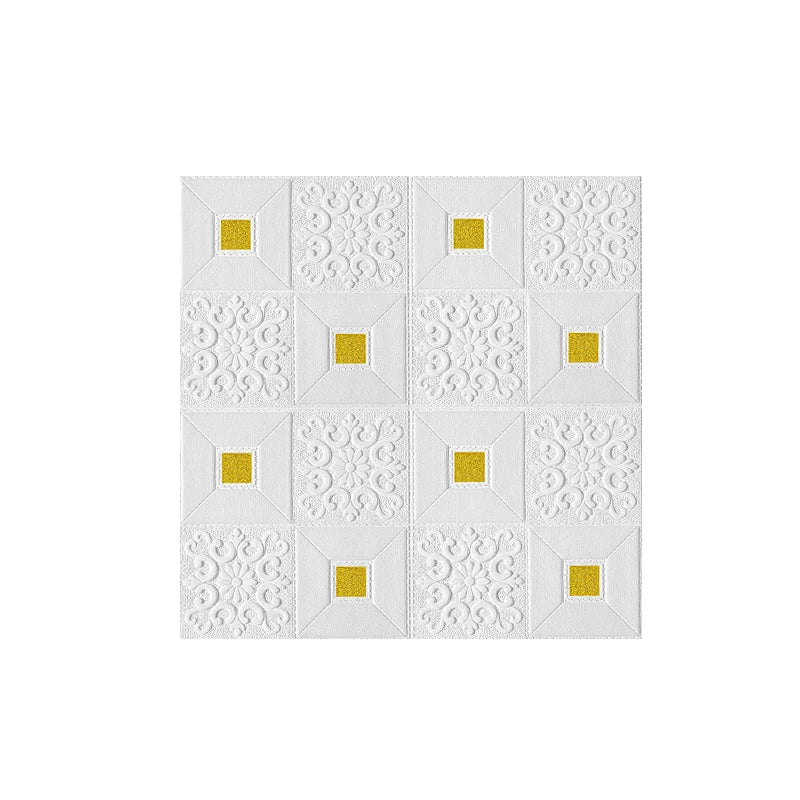 Wall Stickers Self-adhesive Wallpaper Bedroom 3D Soft Package Hanging Ceiling TV Background Wall Decoration