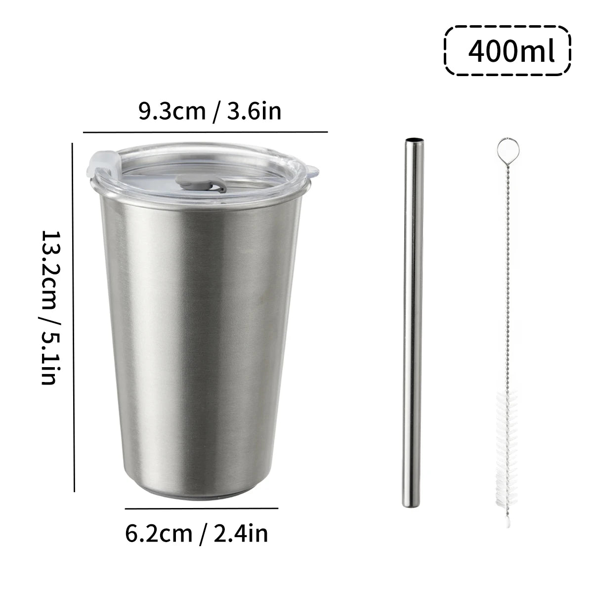 Stainless Steel Quick Cooling Mug Portable Freeze Cup with Lid Fast Chill for Beer Juice Cold Drinks Large Capacity Home Car Use