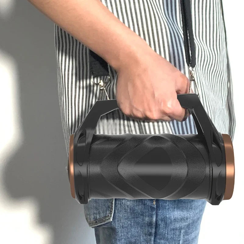 uper Bright Rechargeable Spotlight Rotating Zoom LED Flashlight with COB Sensor Light Power Bank