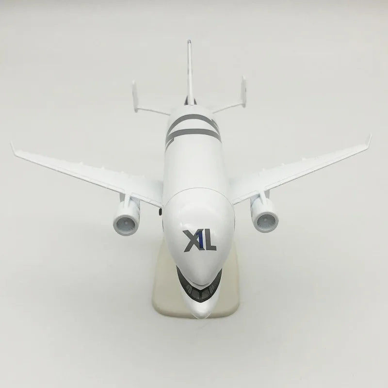 20CM Beluga Airbus Diecast Metal Aircraft Model
