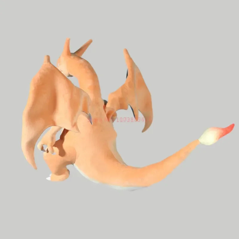 Giant Dragon Fire Monster Plush Doll Soft Anime Stuffed Toy