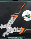 28 in 1 Multifunctional Wire Stripper Crimping Pliers Heavy Duty Stripping Pliers Cable Splitting Pulling Winding Cutting Peeler