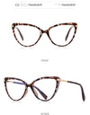 Prescription glasses Reading Eyeglasses women's blue light blocking glasses graduated lenses