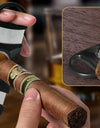 Cigar Humidor, Leather Travel Cigar Case, Include 4 Cigar Tubes & Humidifier, Cigar Draw Enhancer and Multifunction Cigar Cutter