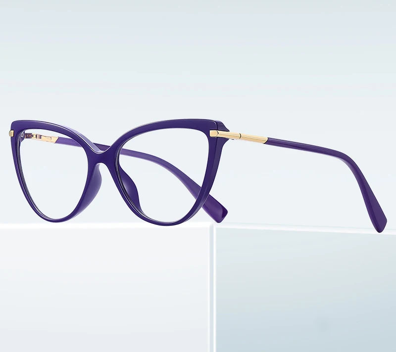 Prescription glasses Reading Eyeglasses women's blue light blocking glasses graduated lenses