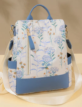 PU Leather Backpacks Multi Function Anti Theft Design Backpack Large Capacity Leisure Travel Bags