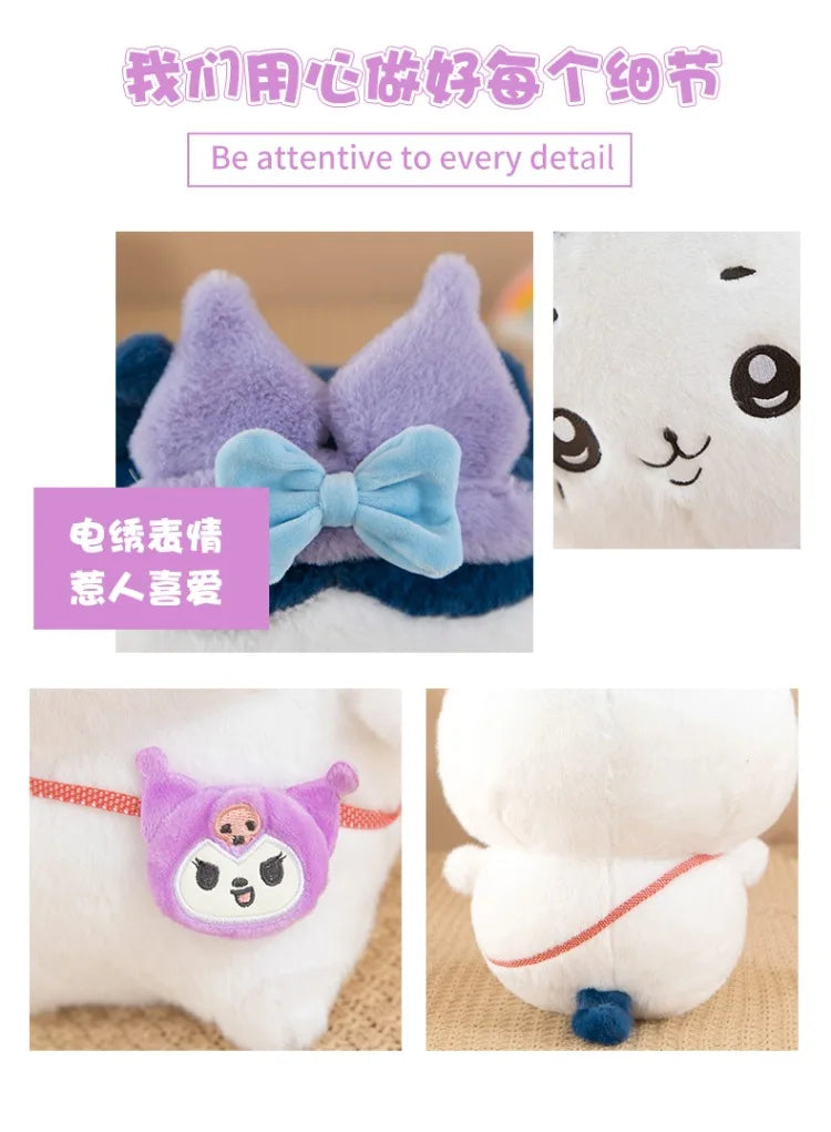 Cute Character Plush Toy Set Soft Stuffed Animal Doll