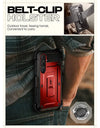 For Samsung Galaxy S25 Plus Case UB Pro Heavy Duty Rugged Phone Case with Built-in Screen Protector Kickstand Belt-Clip