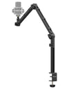 Desktop Microphone Boom Arm Stand Extend 1/4'' 3/8'' 5/8'' Screw 90° Hover Bracket for DSLR GoPro Smartphone