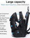 Anti-theft Chest Bag Shoulder Strap USB Rechargeable Crossbody School Gym Pack, Men Sports Waterproof Shoulder Bag