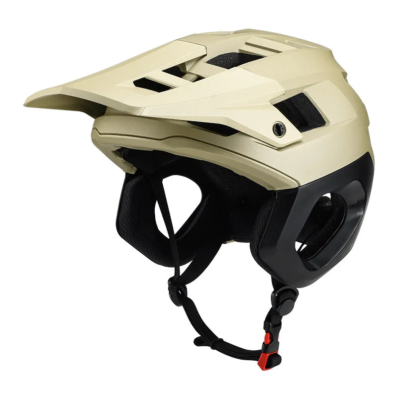 3 4 Half Face MTB Cycling Helmet With Integrated Protection