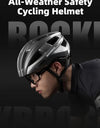 Bicycle Light Helmet MTB Road USB Warning Rear Light Cycling Helmet EPS PC Intergrally-molded Safety Bike Helmet