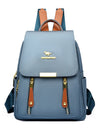 Zipper Oxford Fashion Women's Backpack Versatile Commuting Large Capacity Soft Female Back Pack
