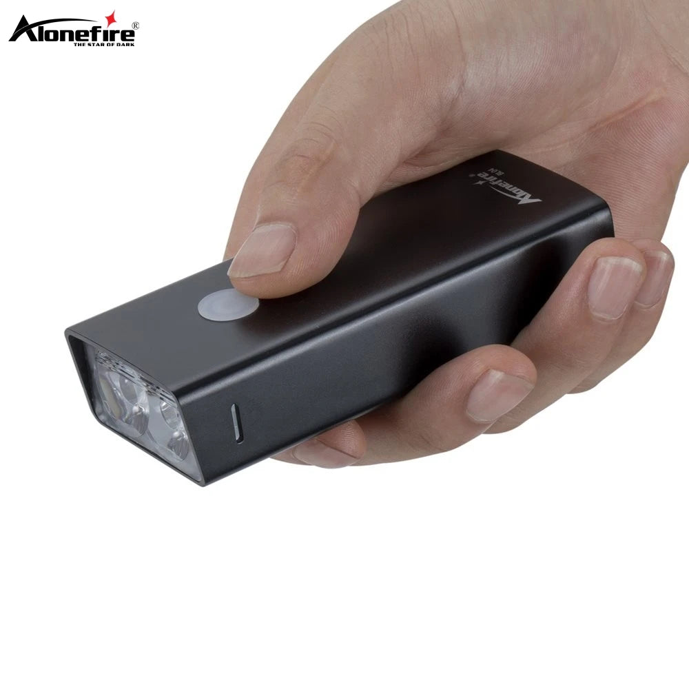 2 In 1 Rechargeable T6 LED Flashlight And Bicycle Light