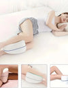 Body Memory Cotton Leg Pillow Home Foam Pillow Sleeping Orthopedic Sciatica Back Hip Joint for Pain Relief Thigh Leg Pad Cushion