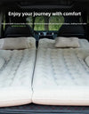 Portable Dual-Use Inflatable Bed For Car Travel Off-Road SUV Rear Seat Flocking Multi-Functional Comfortable Mattress