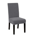 1PC Stretch Dining Chair Covers Polar Fleece Chairs Cover Seat Slipcovers Universal Dust Protector Cover for Hotel Party Banquet
