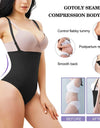 Thong Bodysuit Shapewear Women Underbust Body Shaper Tummy Control Slimming Underwear Push Up Butt Lifter Abdomen Shapers Corset