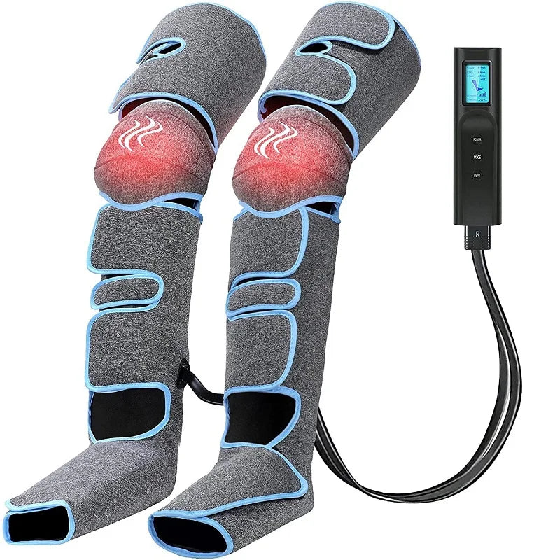 USB Foot air pressure leg massager promotes blood circulation, body massager, muscle relaxation, lymphatic drainage device 360°
